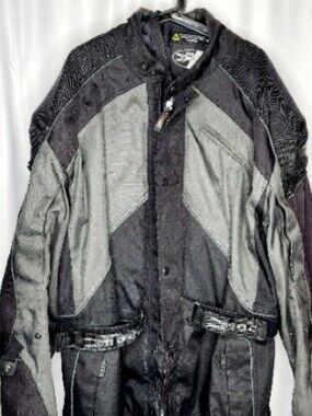 Joe Rocket Black and Dark Gray Performance Jacket